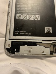 Samsung Galaxy J7 SM-J700T1 Cellphone Smartphone White Android for Parts Cell