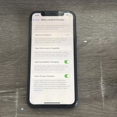 Apple iPhone 11 Pro – 64 GB – (Unlocked) – Midnight Green – Cracked Screen