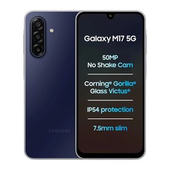 Samsung Galaxy M17 5G (Black, 6GB RAM, 128GB ) Exynos 1330 Global Version.