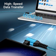 5 Pack 3.1A USB-C Fast Charger for Samsung Galaxy S26 S25 Ultra 6ft