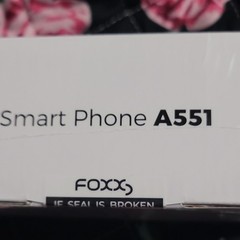 FOXXS A551 5.5&Prime; Android Go Smartphone 2GB RAM 16GB Quad-Core 5MP+2MP Black