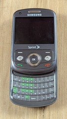Sprint Samsung Reclaim Dark Gray