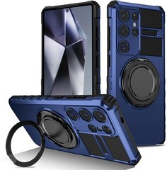 For Samsung Galaxy S25 Ultra Case,Military Grade with Stand,Magnetic Support