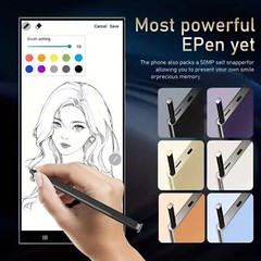256GB Dual SIM I24 Ultra Android Phone – 6.8&Prime; Full HD Display, styles Pen unlock