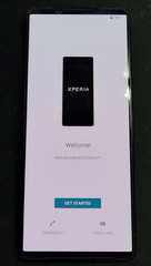 Sony Xperia 1 V (cracked back, glue residue, please read description)
