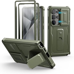 Samsung Galaxy S25 Ultra Case with Built-in Slide Camera Cover & Screen Protecto
