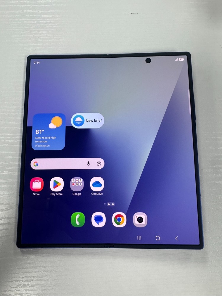 Samsung Galaxy Z Fold 7 – SM-F966U – 512GB – Blue (Unlocked) – Good Cond