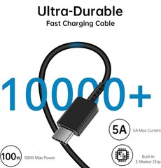 45W USB-C Fast Charger Adapter for Samsung Galaxy A17 A16 A15, 6.6FT Cable