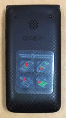Alcatel MyFlip A405DL – Gray and Black ( Tracfone ) 4G VoLTE Cellular Flip Phone