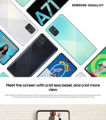 🎇Samsung Galaxy A71 5G SM-A716U 128GB+6GB 64MP Unlocked Smartphone- New Sealed