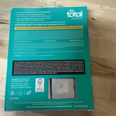 Total Wireless BLU VIEW 2 Smartphone NIB Read