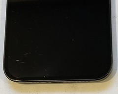 USED BLACK GSM UNLOCKED iPhone 12, 64GB A2172 MGF43LL/A WITH 85% BATTERY HEALTH
