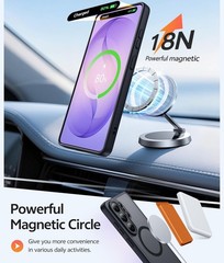 For Samsung Galaxy S26 Ultra Case w/ 1x Screen Protector, Matte Shockproof cover