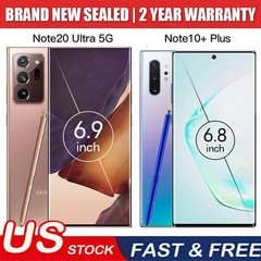 New Samsung Galaxy Note 20 Ultra 5G/Note 10+ Plus/512GB/256GB FACTORY UNLOCKED