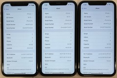 LOT OF THREE TESTED USED BLACK GSM UNLOCKED iPhone XR, 64GB A1984 MH3F3LL/A.