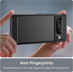 for Google Pixel 8 Pro Case Shock-Absorption Flexible TPU Rubber Full-Body