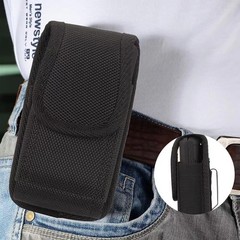 Flip Phone Case with Belt Loop Clip Closure for Alcatel Go, MyFlip, TCL Flip 4/3