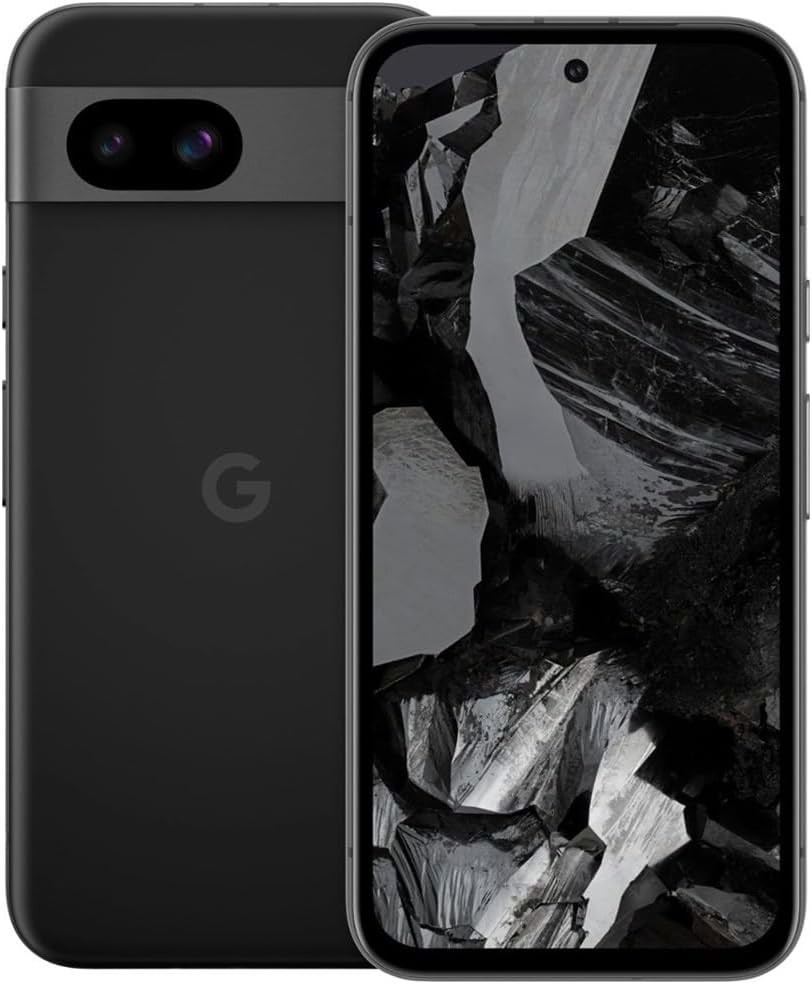 UNLOCKED Google Pixel 8a 128GB Black Smartphone – Pristine