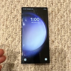 Samsung Galaxy S23 Ultra Black Android USB Type-C Wi-Fi Bluetooth Bar Smartphone
