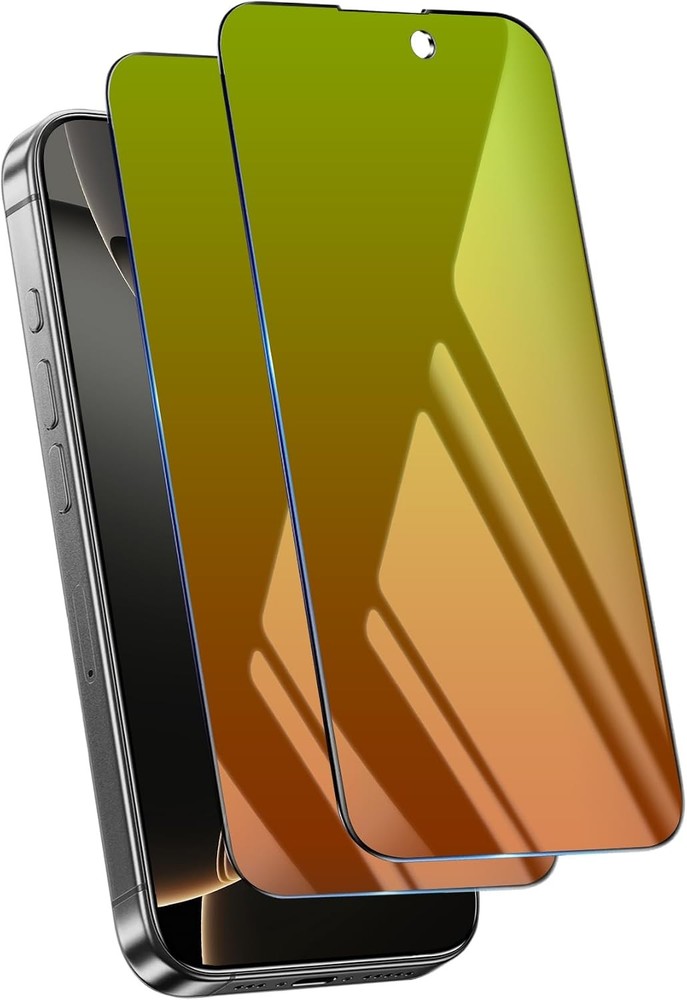6.7 Inch Anti Spy Privacy Screen Protector for iPhone 14 Pro Max/15 Plus/16 Plus