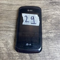 LG Encore GT550 Go Black 3.0 MP 3.0&Prime; Touch Display AT&T Cellular Smart Phone