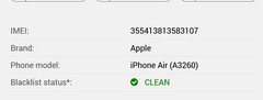 Apple iPhone Air 256Gb SPECTRUM ONLY – BH: 100%- CC:95 w Apple Care – Excellent!