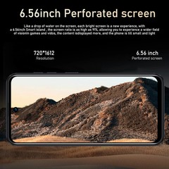 Global Version M17 Pro Smartphone Android 12 6.56 inch Screen,8+256GB 8+12MP Mob