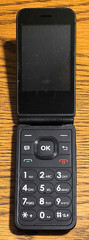 Alcatel Cingular Flip 4 IV U102AA – Black ( AT&T ) 4G VoLTE Cellular Phone -READ