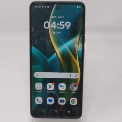 Broken Motorola Moto G (2025) XT2513-1 Black 128GB 4GB /Cracked Screen