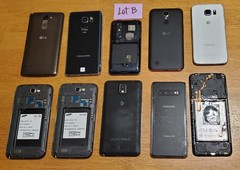 SALE! Lot 10-Samsung Galaxy S10, S6, Note 5, Note 3 LG Thrill *Untested! READ