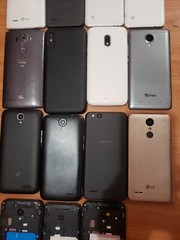 Lot of 15 Mixed Brand LG /and other 32GB/16GB/8GB Smartphone For part