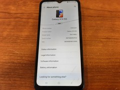 Samsung Galaxy A14 5G SM-A146U Cellphone (Black 64GB 4GB) Cricket CRACKED