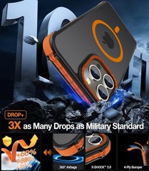 Strong Magnetic Case for iPhone 14 Pro Max 6.7-Inch, Shockproof Protective Cover