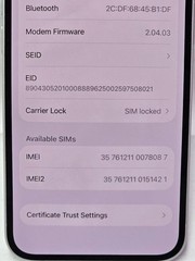 Apple MD0E4LL/A iPhone 16e 128GB – (AT&T) – White