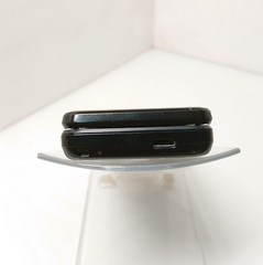 SHARP AQUOS KEITAI BLACK SH-N01 Android Flip Phone Unlocked 601SH Used
