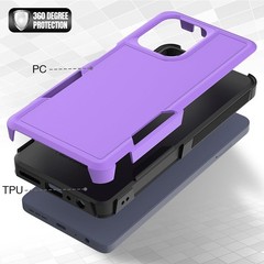 for Moto G Power 2026/2025 Case with HD Screen Protector, Heavy Duty Cell Phone