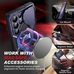 Magnetic Stand for Samsung Galaxy S26 Ultra Case, Camera Cover & 2 Front Frames