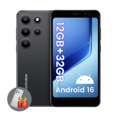 Blackview WAVE 2C Smartphone 12GB+32GB 5&Prime; Android 16 3000mAh Dual SIM Unlocked