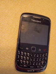 BlackBerry Curve 9330 Black Silver Sprint Smartphone With QWERTY Keyboard
