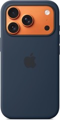 Lightweight Silicone Case for iPhone 17 Pro in Midnight: Camera Control, MagSafe