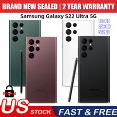 SAMSUNG GALAXY S23 ULTRA 5G/S22 ULTRA 5G GSM CDMA FACTORY UNLOCKED NEW SEALED