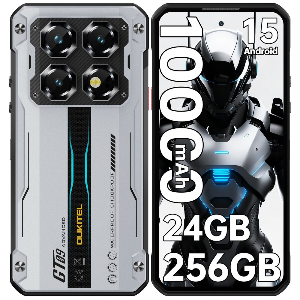 OUKITEL WP60 5G Rugged Phone 24GB+256GB 7.2&Prime; Display 10000mAh Android15 T-Mobile