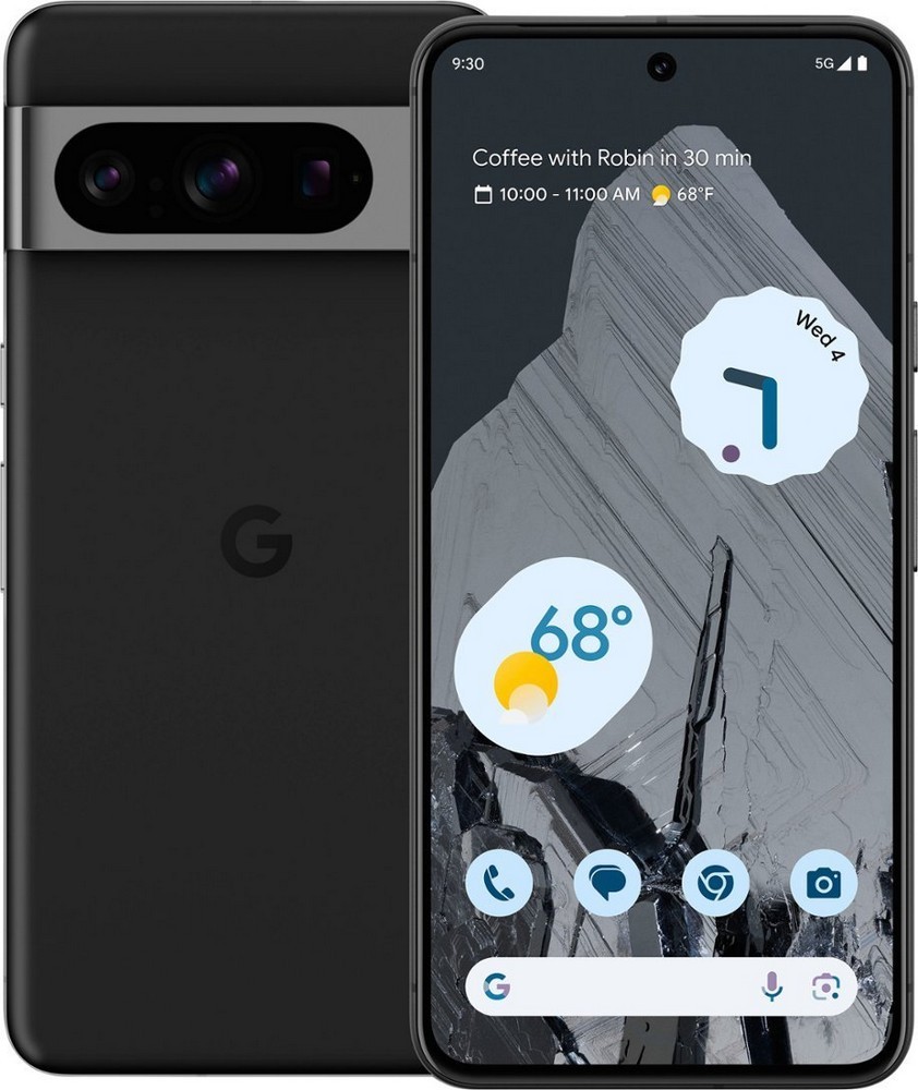 Google Pixel 8 Pro, Fully Unlocked | 128 GB, Black, 6.7 in | B- Grade | G1MNW