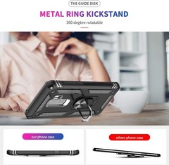 Case for Samsung Galaxy S9 Plus Military Grade with HD Screen Protectors, Stand