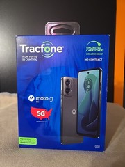 Tracfone Motorola Moto G 5G (128GB) CDMA LTE – Gray