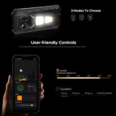 DOOGEE V Max LR 5G Rugged Phone Android 15 Mobile Waterproof Rangefinder Unlock