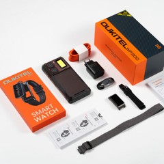 Oukitel WP300 5G Rugged Phone Android 15 Outdoor Remove Rear Screen 120Hz Unlock