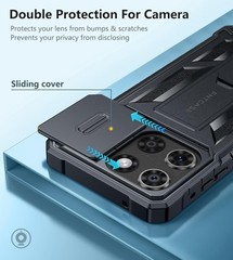 for Motorola Moto G Stylus 2025/Stylus 2026 Case: Military Grade Dropproof Cover