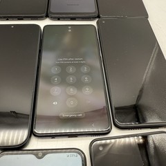 Lot of 14 Samsung Galaxy A Series Model Smartphones. FOR PARTS/ REPAIR – (G15:4)