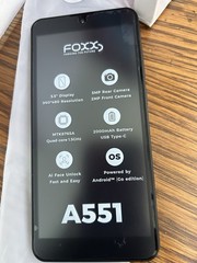 FOXX/FOXXD Smart Phone A551 16GB Black